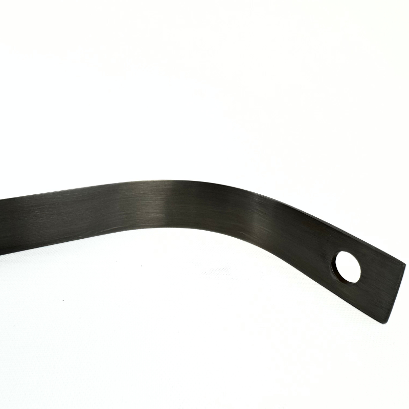 Ribbed scraper blades